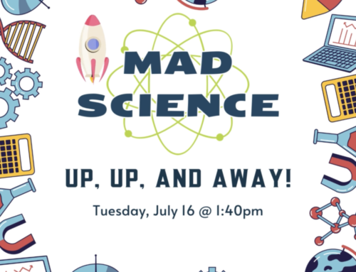 High Meadows Library Open and Mad Science Today @ 1:40pm